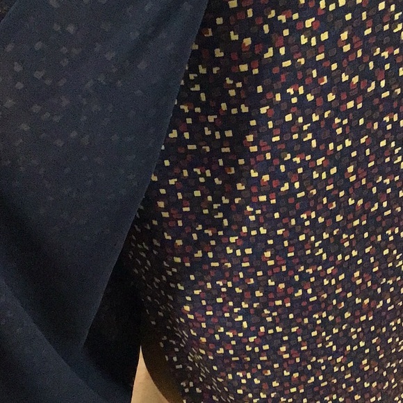 NWT Liz Claiborne Wrap Around Pencil Skirt, Multicolor Print Mix, Size 6 - Picture 7 of 9